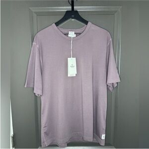 NWT Reigning Champ Lightweight Jersey Standard T-Shirt Mauve Purple XL